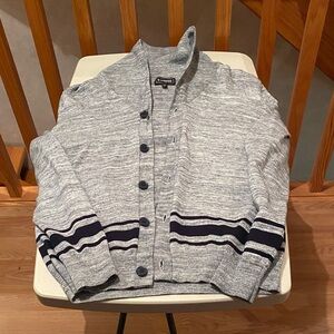 Express Cardigan jacket. Size: M. Color: Gray/Black